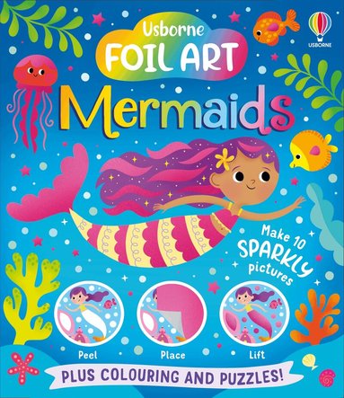 Rosie Dickins - Foil Art - Mermaids, Häftad