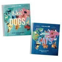 Lonely Planet Kids - Lonely Planet Kids Atlas of Cats and Dogs - 2 Book Collection Set, Inbunden