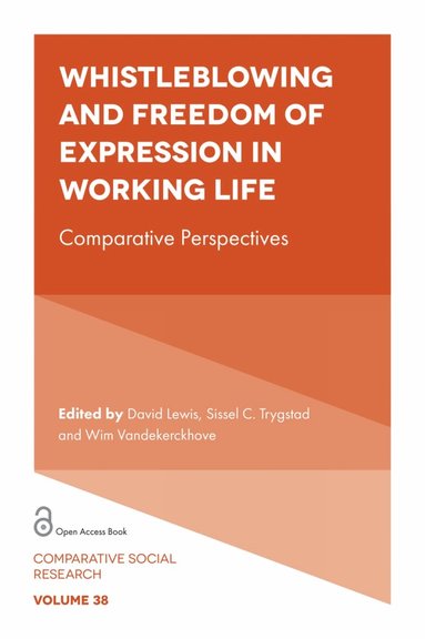 David Lewis, Sissel C. Trygstad, Wim Vandekerckhove - Whistleblowing and Freedom of Expression in Working Life, Häftad