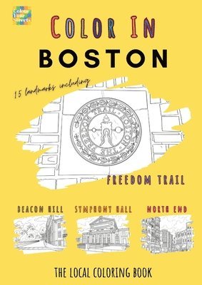 Boston Coloring Book
