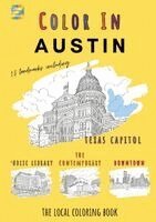 Colour Your Streets - Austin Coloring Book, Häftad