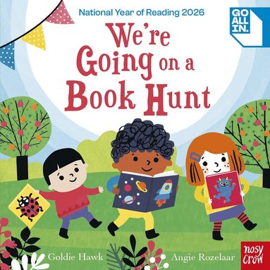 Goldie Hawk - We're Going on a Book Hunt, Kartonnage