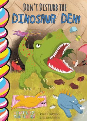 Elena Sturgess - Don't Disturb the Dinosaur Den!, Kartonnage