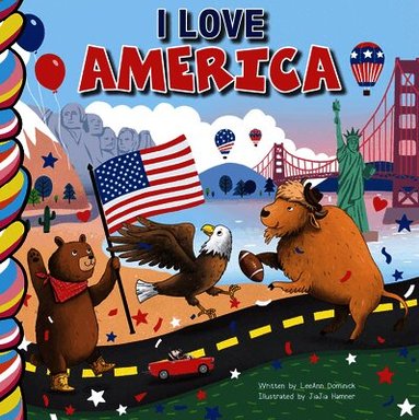 Stephanie Mallon - I Love America 7x7, Kartonnage