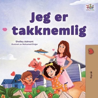 bokomslag I am Thankful (Norwegian Book for Kids)