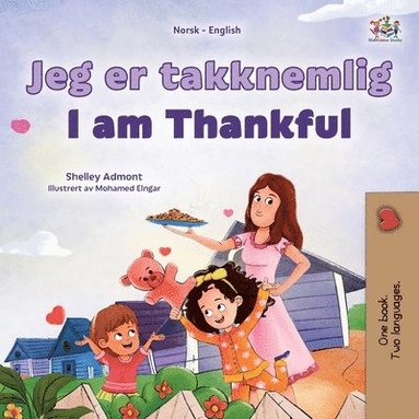 bokomslag I am Thankful (Norwegian English Bilingual Children's Book)