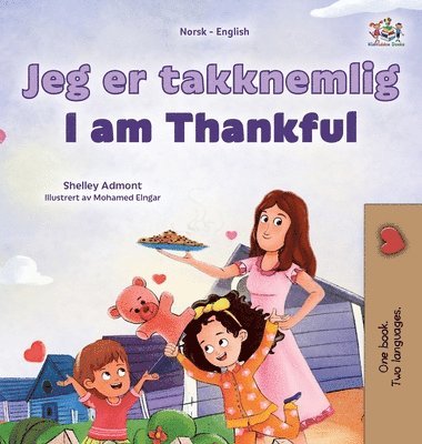 bokomslag I am Thankful (Norwegian English Bilingual Children's Book)