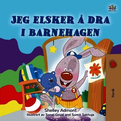 Shelley Admont, Kidkiddos Books, KidKiddos Books - I Love to Go to Daycare (Norwegian Children's Book), Häftad