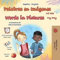 bokomslag Words in Pictures - My Day (Spanish English Bilingual Children's Book)