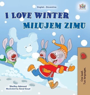 bokomslag I Love Winter (English Slovak Bilingual Children's Book)