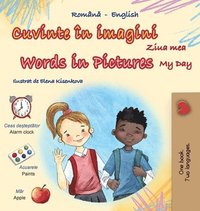 bokomslag Words in Pictures - My Day (Romanian English Bilingual Children's Book)