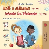 bokomslag Words in Pictures - My Day (Serbian English Bilingual Children's Book - Latin Alphabet)