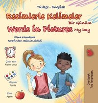 bokomslag Words in Pictures - My Day (Turkish English Bilingual Children's Book)