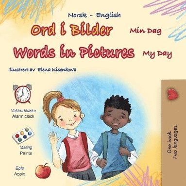 bokomslag Words in Pictures - My Day (Norwegian English Bilingual Children's Book)