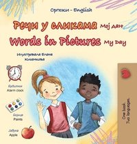 bokomslag Words in Pictures - My Day (Serbian Cyrillic English Bilingual Children's Book)