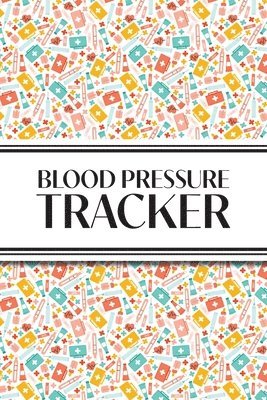 Revive Stationery - 1-Year Blood Pressure Tracker (Multi-Color First Aid), Häftad