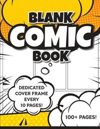 bokomslag Blank Comic Book (Yellow)