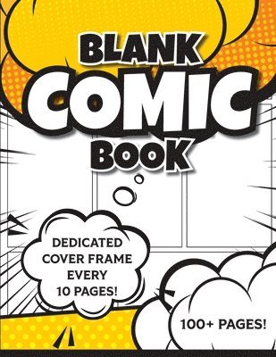bokomslag Blank Comic Book (Yellow)