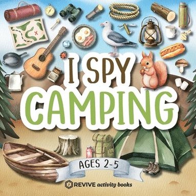 bokomslag I Spy Camping (Watercolor Artwork)