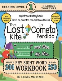 bokomslag 250 Sight Word Storybook, The Lost Kite (Level 1) Bilingual English/Spanish
