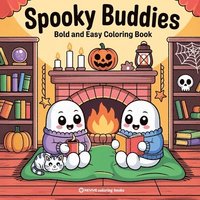 bokomslag Bold & Easy Spooky Buddies Coloring Book