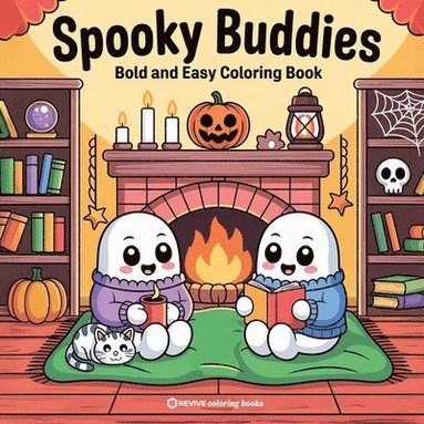 bokomslag Bold & Easy Spooky Buddies Coloring Book