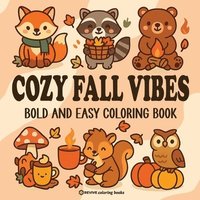 bokomslag Bold & Easy Cozy Fall Vibes Coloring Book
