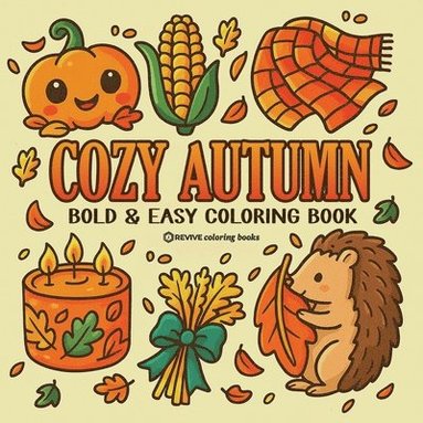bokomslag Bold & Easy Cozy Autumn Coloring Book