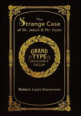 Robert Louis Stevenson - Large Print - The Strange Case of Dr. Jekyll & Mr. Hyde - Grand Type Collector's Edition - Matte Hardcover with Dust Jacket, Inbunden. Tillgänglighet: Lägg i varukorg