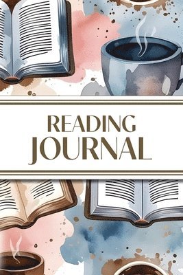 Reading Journal (Watercolor Coffee & Books)
