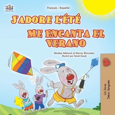 J'adore l'été (Livre pour enfants bilingue français-espagnol) 1