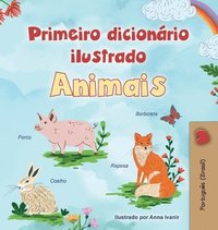 bokomslag First Picture Dictionary - Animals (Portuguese Brazilian Children's Book)