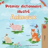 bokomslag First Picture Dictionary - Animals (French Children's Book)