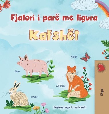 First Picture Dictionary - Animals (Albanian Children's Book)