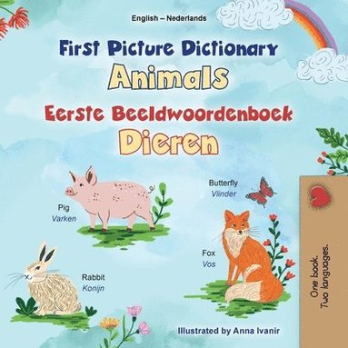 bokomslag First Picture Dictionary - Animals (English Dutch Bilingual Children's Book)