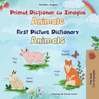 bokomslag First Picture Dictionary - Animals (Romanian English Bilingual Children's Book)