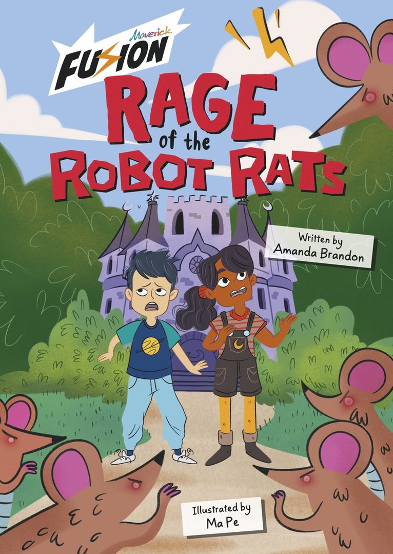 Amanda Brandon - Rage of the Robot Rats, Häftad