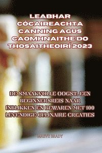 bokomslag Leabhar Ccaireachta Canning Agus Caomhnaithe Do Thosaitheoir 2023
