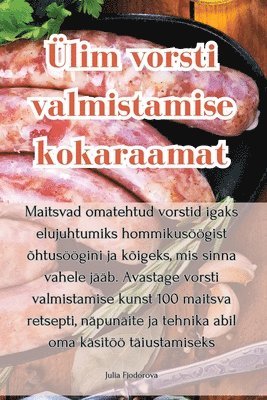 bokomslag lim vorsti valmistamise kokaraamat