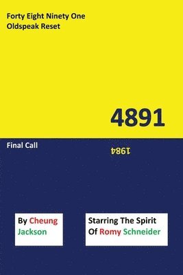 bokomslag 4891 Old Speak Reset, Final Call