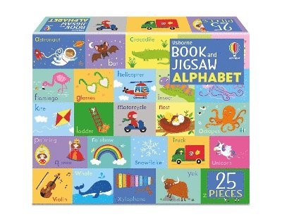 Book and Jigsaw Alphabet 1