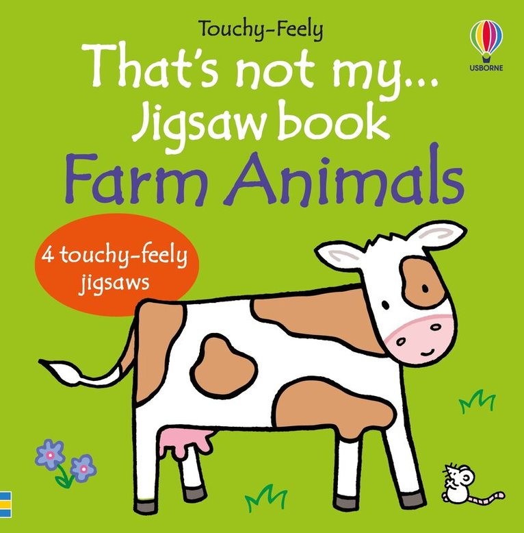 Fiona Watt - That's not my... jigsaw book: Farm Animals, Kartonnage. Tillgänglighet: Lägg i varukorg