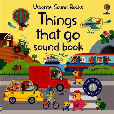 Sam Taplin - Things That Go Sound Book, Kartonnage
