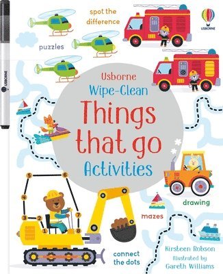 Kirsteen Robson - Wipe-Clean Things That Go Activities, Häftad