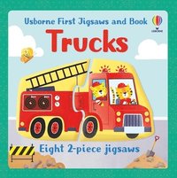 bokomslag Usborne First Jigsaws and Book: Trucks