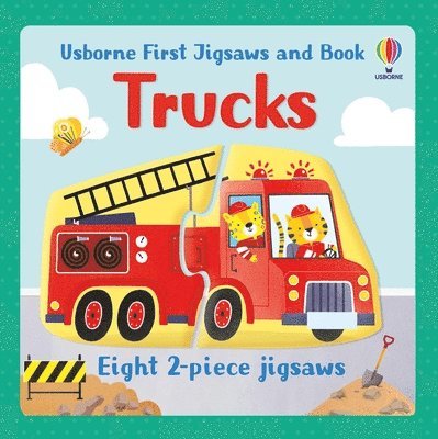 Usborne First Jigsaws and Book: Trucks 1