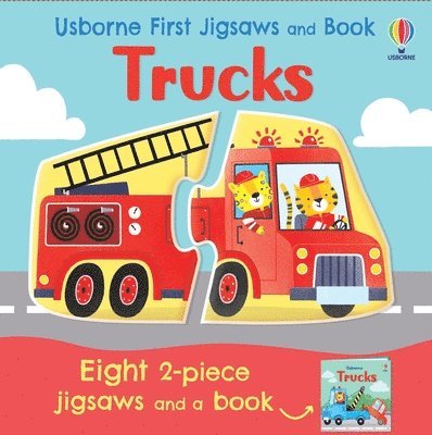 Usborne First Jigsaws and Book: Trucks 1