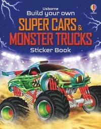 bokomslag Build Your Own Super Cars and Monster Trucks Sticker Book