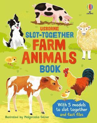 bokomslag Slot-together Farm Animals Book