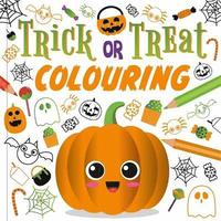 bokomslag Trick or Treat Colouring
